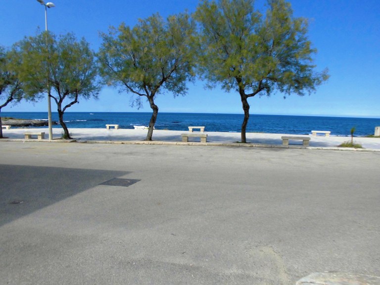 Vista del mare dalla casa vacanze