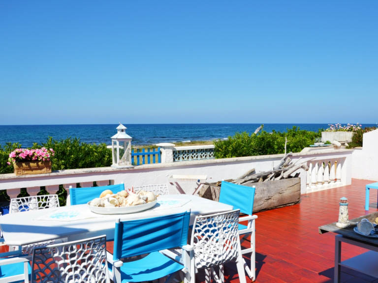 Veranda di fronte al mare