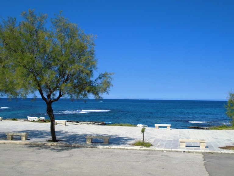 Vista del mare dalla casa vacanze