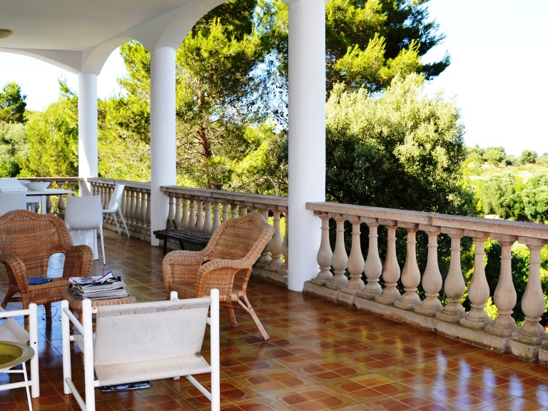 Grande veranda panoramica