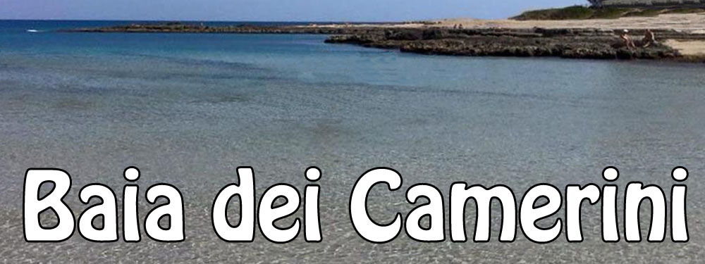 Panorama della Baia dei Camerini, spiaggia di Ostuni